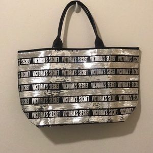 Sequin Victoria’s Secret tote